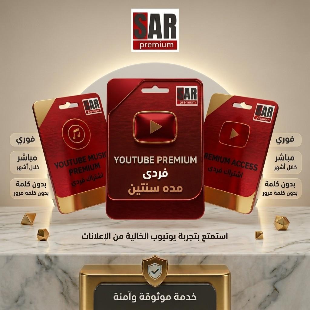 اشتراك بريميوم سنتين فردي