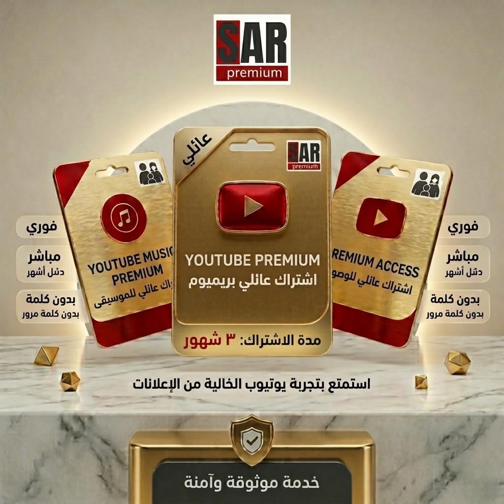 اشتراك بريميوم 3 شهور