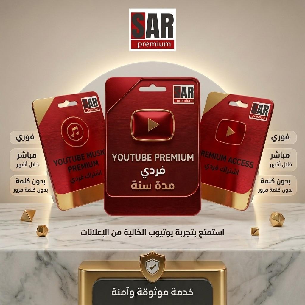 اشتراك بريميوم سنة فردي
